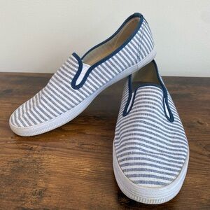 Womens American Eagle Striped Slip Ons - SIZE 9.5
